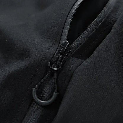 Men's Windproof Waterproof Hooded Jacket for Outdoors